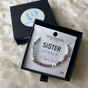 New Ethic Goods Sister Stretch Beaded Bracelet S/M